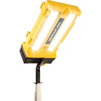 Syst&egrave;me avec t&ecirc;te d'&eacute;clairage modulaire et support, DEL, 24 W, 3000 lumens, Boîtier en Aluminium Pryde Industrial Inc.