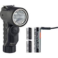 Lame de poche &agrave; alimentation multiple &agrave; angle droit pour casque Vantage 180 X, DEL, Piles Rechargeable/CR123A, Polym&egrave;re de nylon Pryde Industrial Inc.