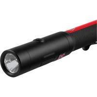 Pen Light with Laser, LED, 250 Lumens, Rechargeable Batteries, Included Pryde Industrial Inc.