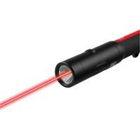 Pen Light with Laser, LED, 250 Lumens, Rechargeable Batteries, Included Pryde Industrial Inc.