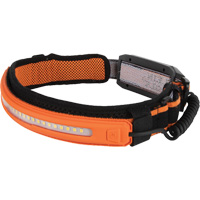 Lampe frontale &agrave; faisceau large avec bandeau, DEL, 575 lumens, 4 hres de fonctionnement, piles Rechargeable Pryde Industrial Inc.