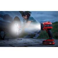 18V Cordless LED Spotlight (Tool Only), LED, 2500 Lumens, Rechargeable Batteries Pryde Industrial Inc.