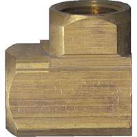 Extruded 90° Elbow Pipe Fitting, FPT, Brass, 1/8" YA811 | Pryde Industrial Inc.