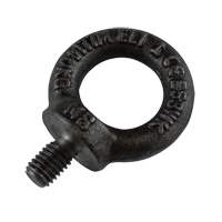 Eye Bolt, 1/8" Dia., 1/2" L, Uncoated Natural Finish, 300 lbs. (0.15 tons) Capacity YC619 | Pryde Industrial Inc.