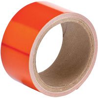 Reflective Marking Tape, 2" x 15', Acrylic, Orange Pryde Industrial Inc.