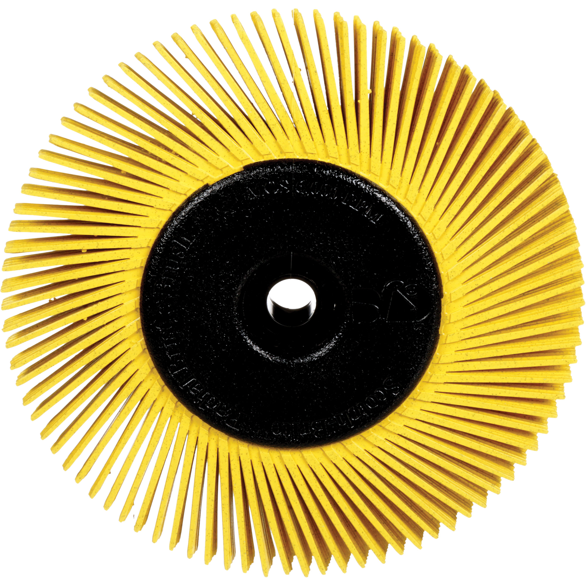 3M Radial Bristle Brushes for Bench Grinders, 80X Grit, 6" Dia. Pryde Industrial Inc.